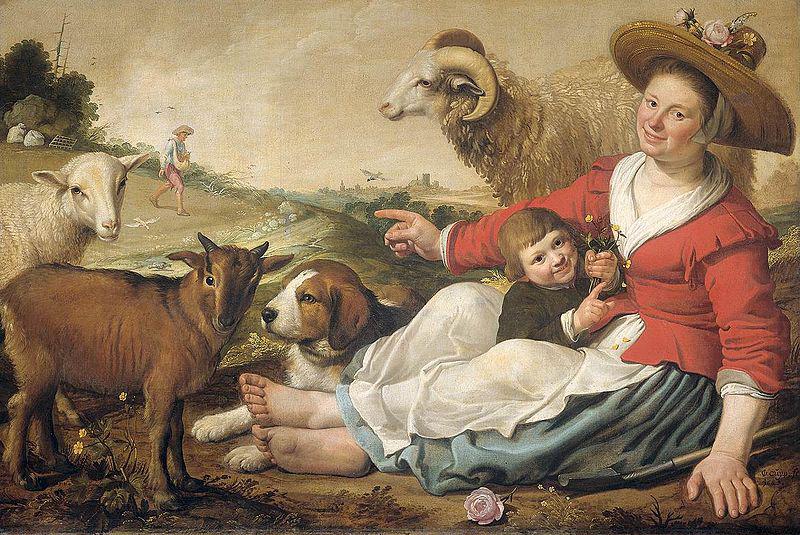 Jacob Gerritsz Cuyp The Shepherdess china oil painting image